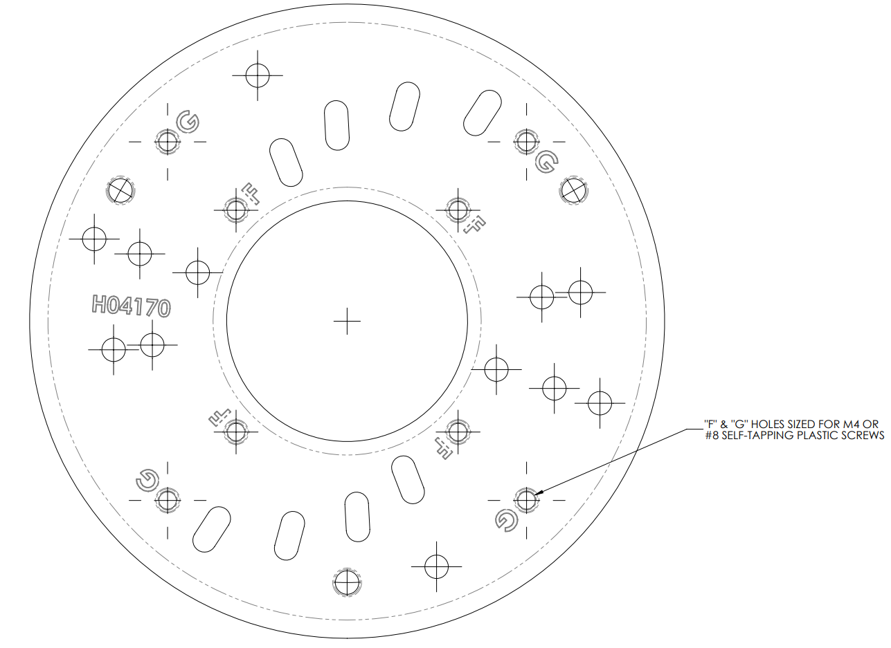 AH301 Self-Tapping Screws Drawing
