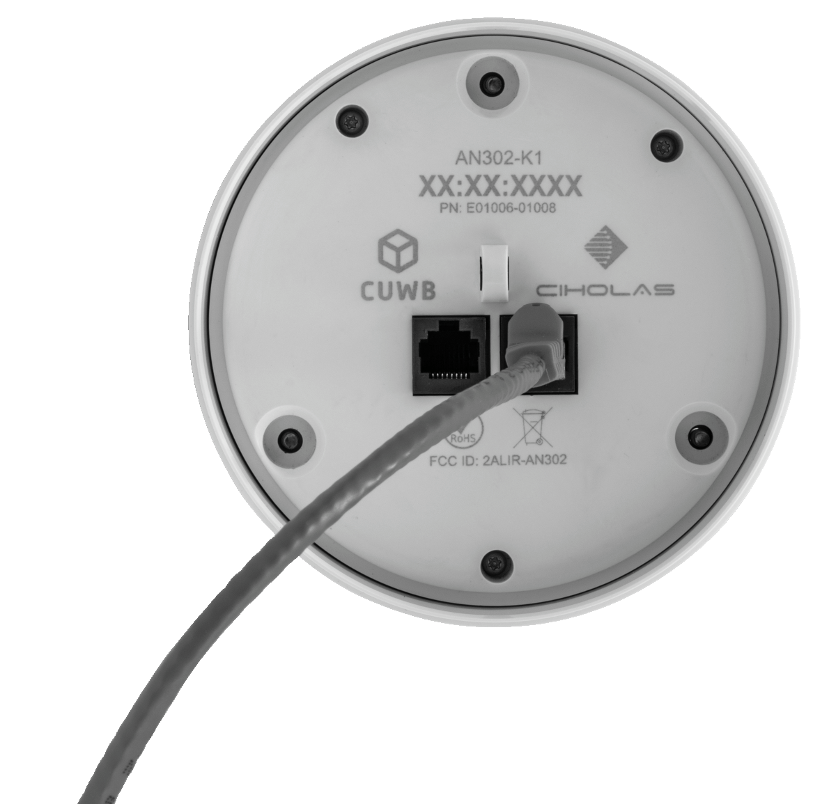 AN302 with single cabled plugged in