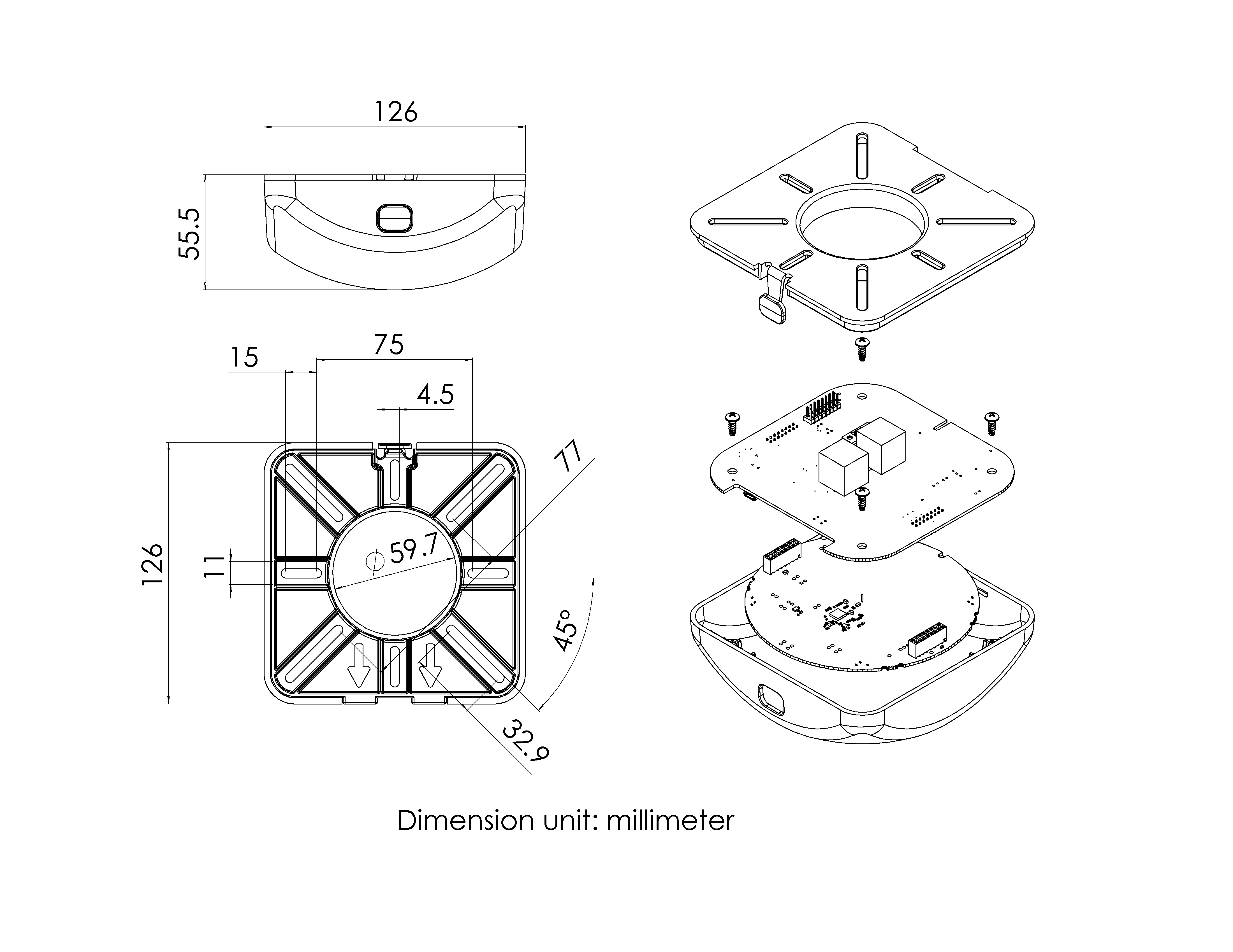DWETH CPE Mechanical Drawing